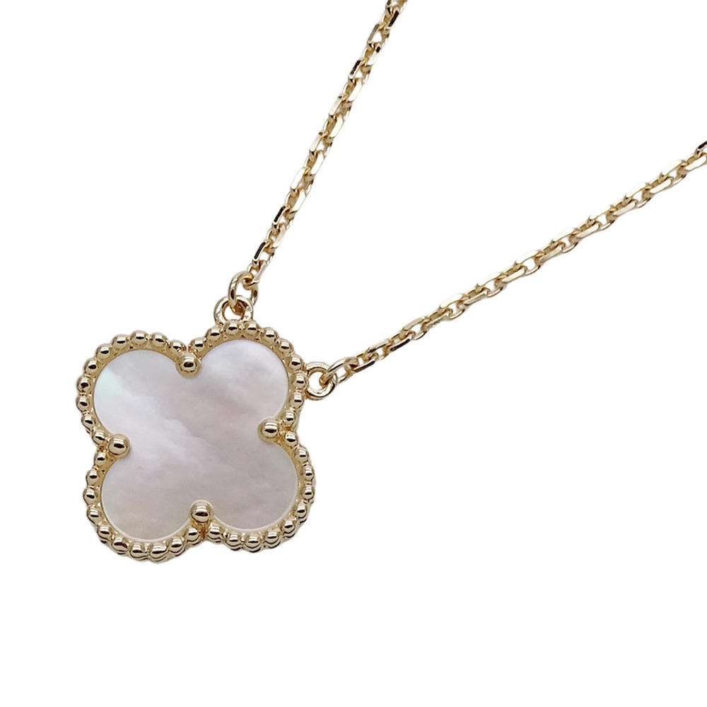 Van Cleef & Arpels Vintage Alhambra Necklace for Women, 750YG (Yellow Gold), ...